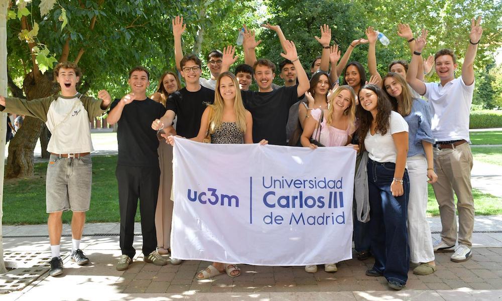 La UC3M da la bienvenida al nuevo alumnado internacional del curso académico 2025/26