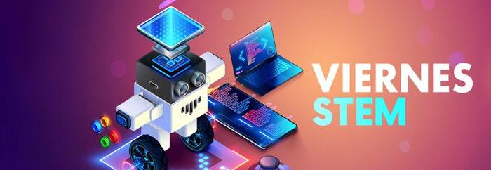 Imagen de un robot Viernes STEM