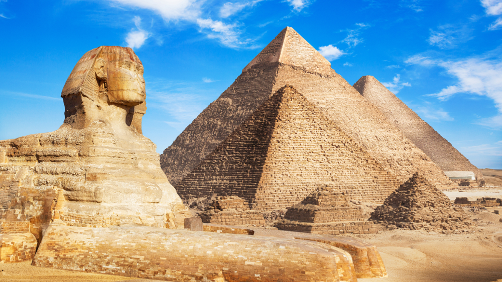 Egipto, pirámides y esfinge