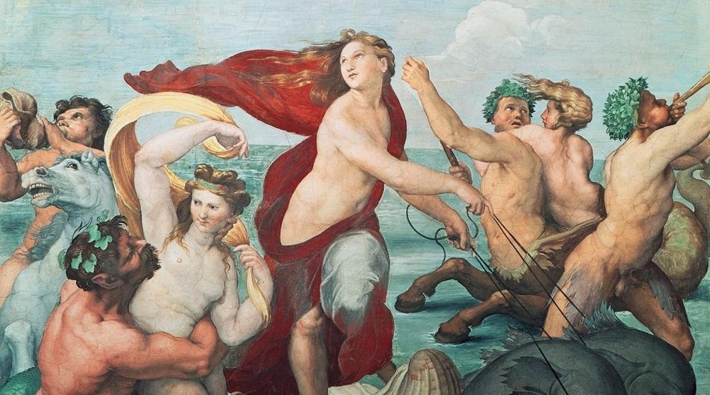 Detalle Galatea de Raphael